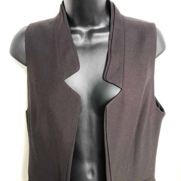 Classiques Entier Vintage Lined Vest Black Size M - Picture 3 of 13